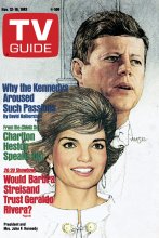 TV Guide cover - Jacqueline Kennedy, John F. Kennedy - November 12, 1983