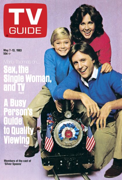 TV Guide cover - Erin Gray, Joel Higgins, Rick Schroder - May 7, 1983