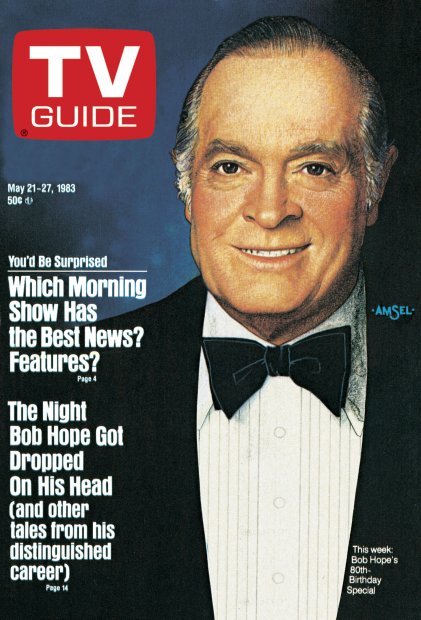 TV Guide cover - Bob Hope - May 21, 1983