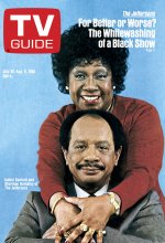 TV Guide cover - Sherman Hemsley, Isabel Sanford - July 30, 1983