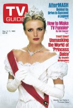 TV Guide cover - Marete Van Kamp - November 5, 1983