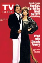 TV Guide cover - Stefanie Powers, Robert Wagner - August 20, 1983