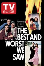 TV Guide cover - Alan Alda, Richard Chamberlain, Joan Collins, Linda Evans, Mike Farrell, Harry Morgan, Rachel Ward - July 2, 1983