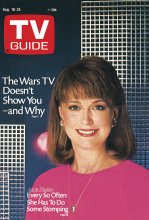 TV Guide cover - Jane Pauley - August 18, 1984