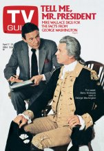 TV Guide cover - Barry Bostwick, Mike Wallace - April 7, 1984