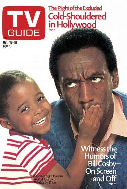 TV Guide cover - Bill Cosby, Keshia Knight Pulliam - October 13, 1984