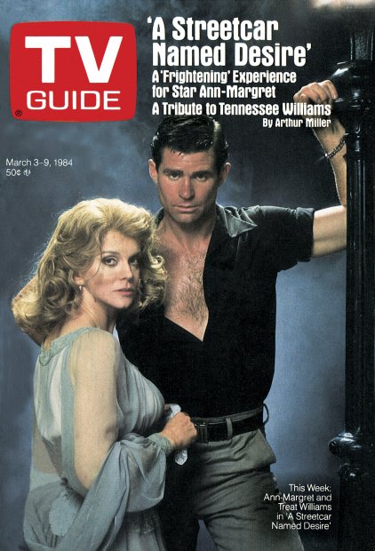 TV Guide cover - Ann-Margret, Treat Williams - March 3, 1984