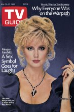 TV Guide cover - Morgan Fairchild - May 19, 1984