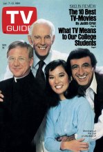 TV Guide cover - Rosalind Chao, William Christopher, Jamie Farr, Harry Morgan - January 7, 1984