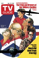 TV Guide cover - Gabriel Damon, David Hollander, Craig T. Nelson, Cindy Pickett, Elisabeth Shue - August 11, 1984