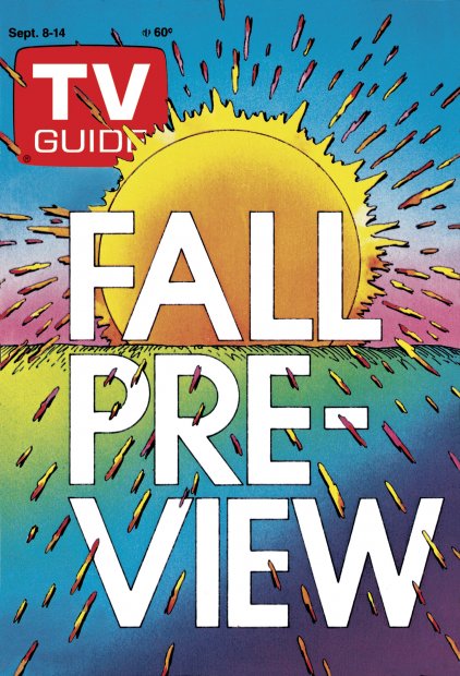 TV Guide cover - Fall Preview - September 8, 1984