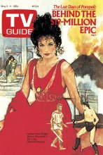 TV Guide cover - Lesley-Anne Down - May 5, 1984