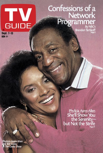 TV Guide cover - Phylicia Ayers-Allen, Bill Cosby - September 7, 1985