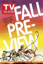 TV Guide cover - Fall Preview - September 14, 1985