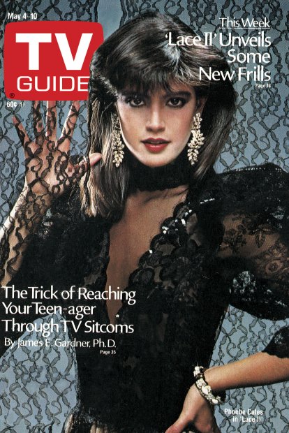 TV Guide cover - Phoebe Cates - May 4, 1985