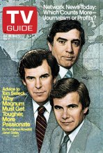 TV Guide cover - Tom Brokaw, Peter Jennings, Dan Rather - October 26, 1985
