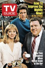 TV Guide cover - Ted Danson, Shelley Long, George Wendt - July 6, 1985