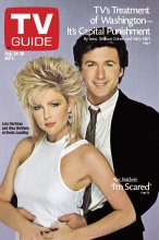 TV Guide cover - Alec Baldwin, Lia Hartman - August 24, 1985