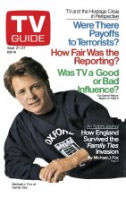 TV Guide cover - Michael J. Fox - September 21, 1985