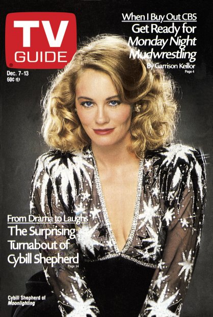 TV Guide cover - Cybill Shepherd - December 7, 1985