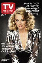 TV Guide cover - Cybill Shepherd - December 7, 1985