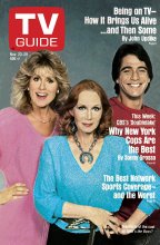 TV Guide cover - Tony Danza, Katherine Helmond, Judith Light - November 23, 1985