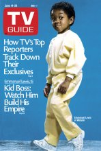TV Guide cover - Emmanuel Lewis - June 14, 1986
