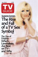 TV Guide cover - Suzanne Somers - August 16, 1986