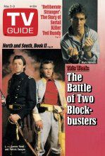 TV Guide cover - Mark Harmon, James Read, Patrick Swayze - May 3, 1986