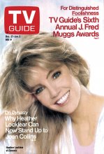 TV Guide cover - Heather Locklear - December 27, 1986