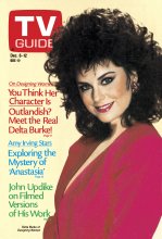 TV Guide cover - Delta Burke - December 6, 1986