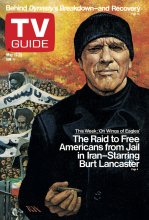 TV Guide cover - Burt Lancaster - May 17, 1986