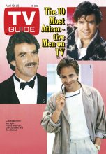 TV Guide cover - Pierce Brosnan, Don Johnson, Tom Selleck - April 19, 1986