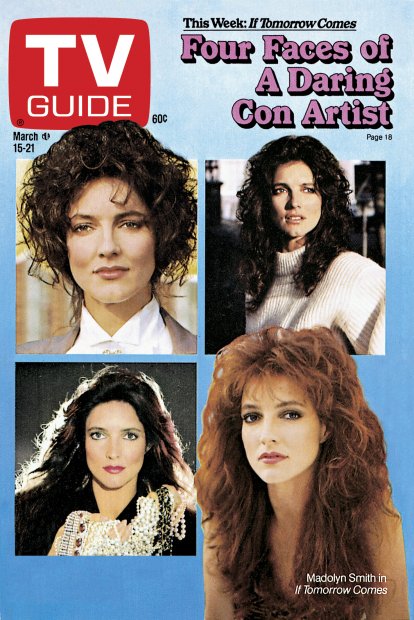 TV Guide cover - Madolyn Smith - March 15, 1986