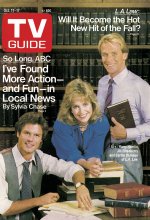 TV Guide cover - Corbin Bernsen, Jill Eikenberry, Harry Hamlin - October 11, 1986