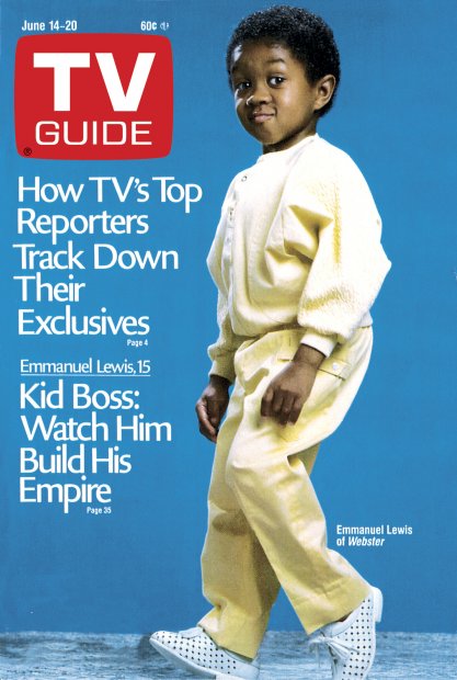 TV Guide cover - Emmanuel Lewis - June 14, 1986