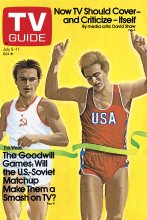 TV Guide cover - The Goodwill Games - July 5, 1986