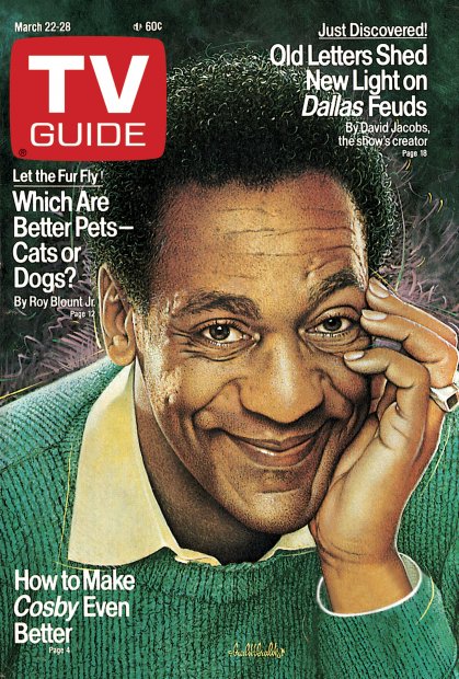 TV Guide cover - Bill Cosby - March 22, 1986