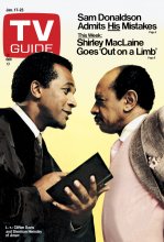 TV Guide cover - Clifton Davis, Sherman Hemsley - January 17, 1987