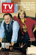 TV Guide cover - Sharon Gless, Al Waxman - June 13, 1987