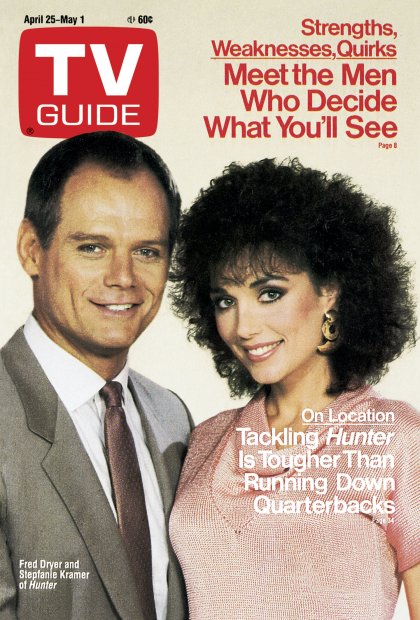 TV Guide cover - Fred Dryer, Stepfanie Kramer - April 25, 1987