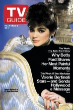 TV Guide cover - Valerie Bertinelli - February 28, 1987
