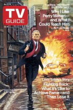 TV Guide cover - Edward Woodward - May 23, 1987