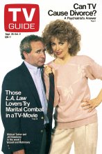 TV Guide cover - Jill Eikenberry, Michael Tucker - September 26, 1987