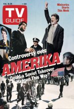 TV Guide cover - Kris Kristofferson, Robert Urich - February 14, 1987