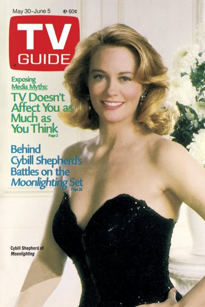 TV Guide cover - Cybill Shepherd - May 30, 1987