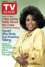 TV Guide cover - Oprah Winfrey - March 5, 1988