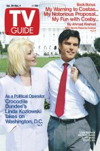 TV Guide cover - Harry Hamlin, Linda Kozlowski - October 29, 1988