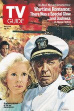 TV Guide cover - Hart Bochner, Rhett Creighton, Robert Mitchum, Jane Seymour, Victoria Tennant - November 12, 1988