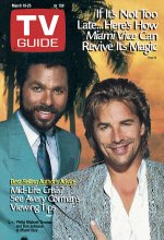TV Guide cover - Don Johnson, Philip Michael Thomas - March 19, 1988